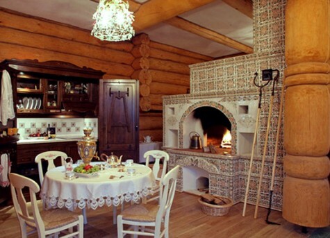 interior dapur Klasik