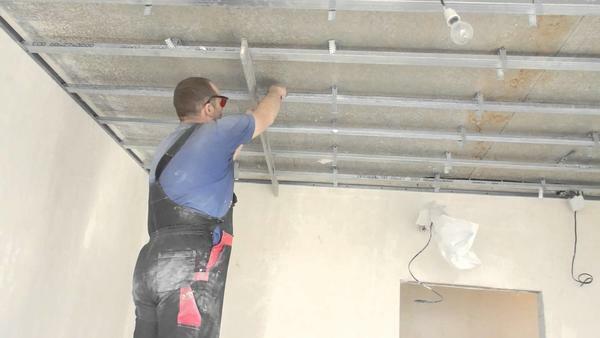 Easy installation makes stretch ceilings of plasterboard very popular in the market