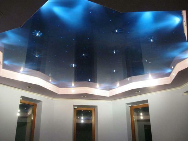 French stretch ceilings: photo from manufacturers, self-installation, video editing, what materials to choose