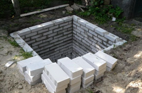 Of bricks easier to make a square hole
