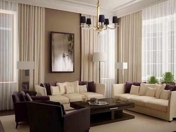 Curtains in the interior: photos, design of curtains for windows, color matting in the apartment, beautiful and interesting examples