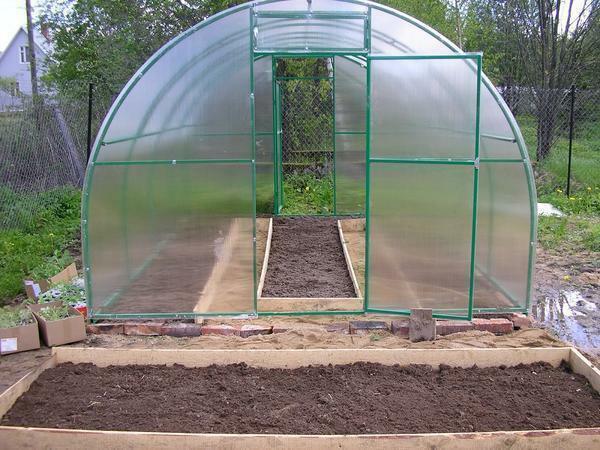 Choose the size for the greenhouse you need depending on the type of plants that you are going to grow and their quantities