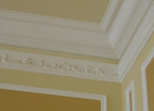 In the photo - plaster fillets