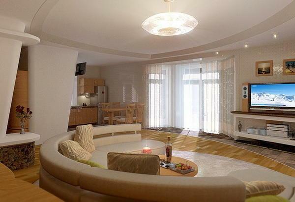 The living room in the house is a great opportunity to design a room according to your own design