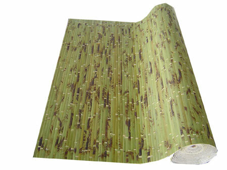 how to stick bamboo wallpaper