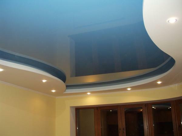 For stretch ceilings it is easy enough to take care of