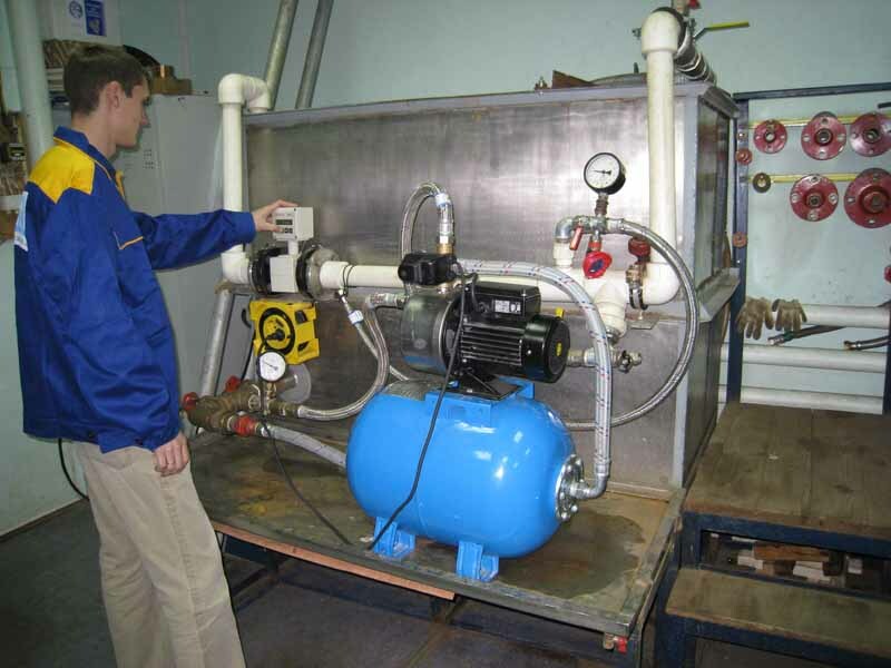 Repair of pumping stations is to determine the problem