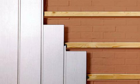 Elements crates are always positioned perpendicular to the position of MDF panels