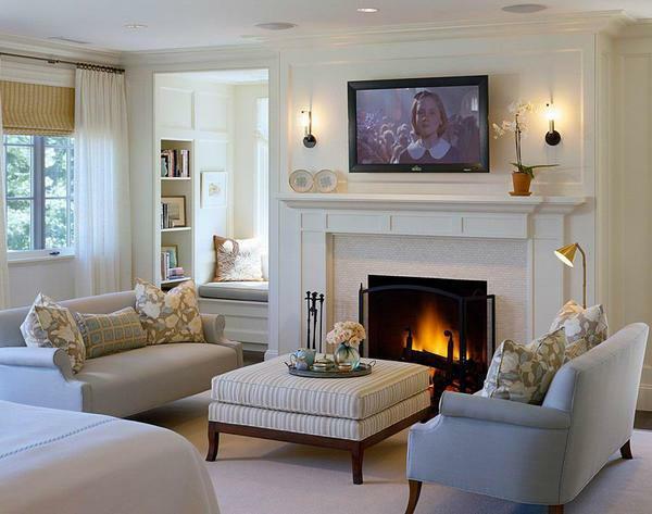 Living room design photo 2017 modern fireplace ideas: style in the interior