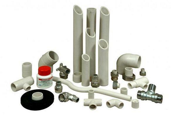 It is possible to connect PVC pipes securely using a special adhesive