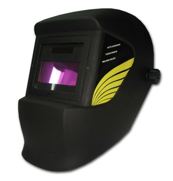 Welding helmet will protect your eyes from the "bunnies"