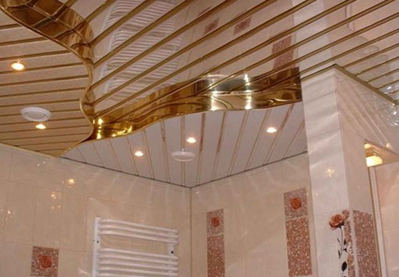 Aluminum lath ceilings have an excellent appearance that persists for years