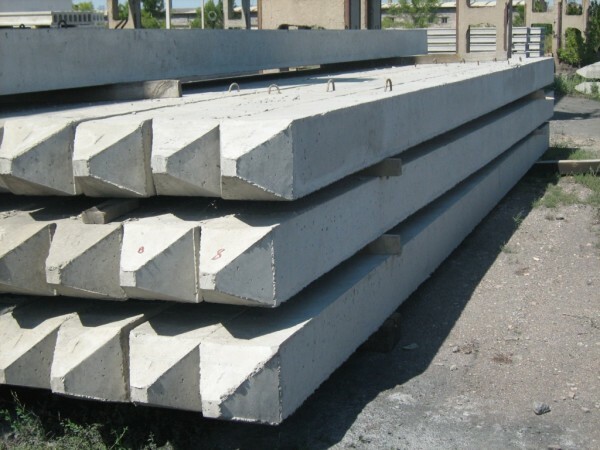 Concrete products for industrial production