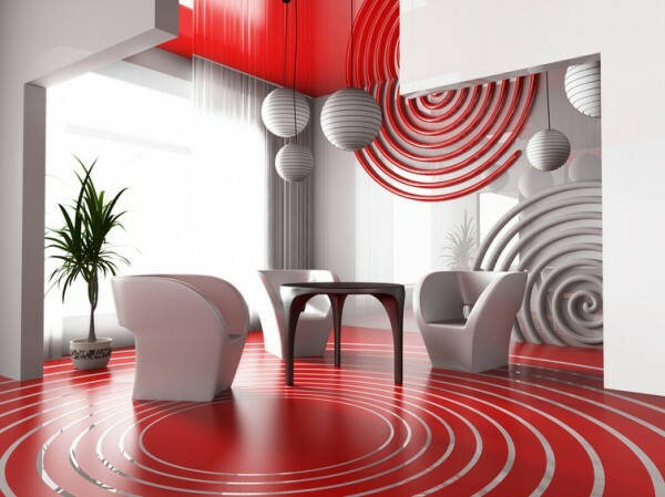Dizains dzīvojamā istaba kabinets