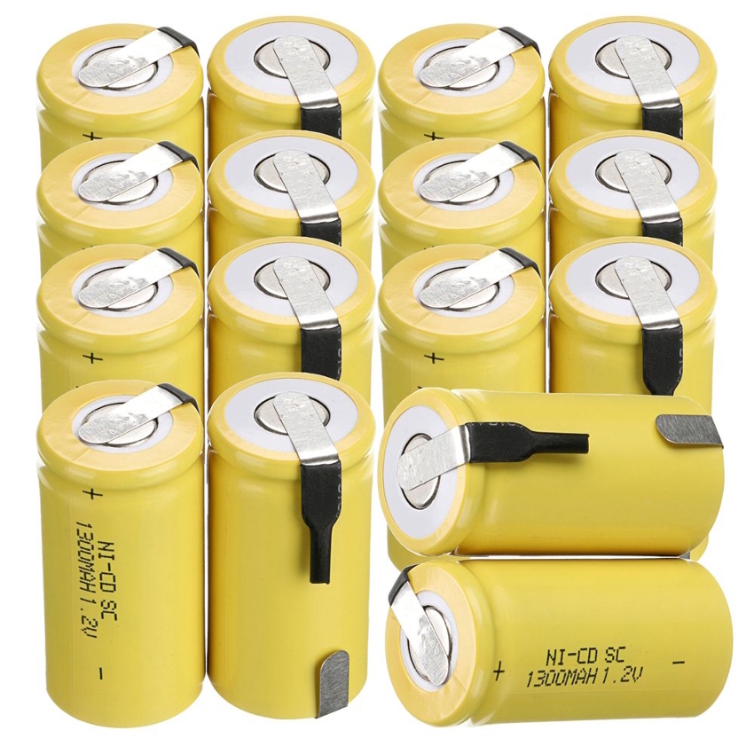 Las baterías de níquel cadmio tienen una carcasa de metal duradera