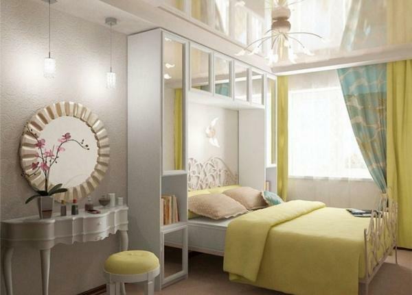 Guļamistaba Hruščova būtu izvēlēties pareizo dizainu, ņemot vērā visas īpašības telpās