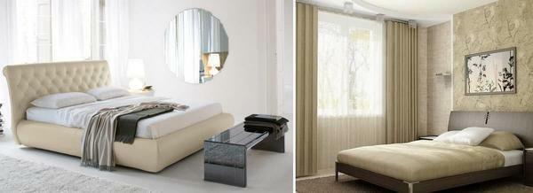 Choosing a bed, you should proceed from the size and interior of the bedroom