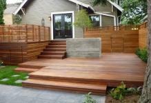 Kortárs-Solid-Wood-Outdoor-Patio-Deck-ötletek