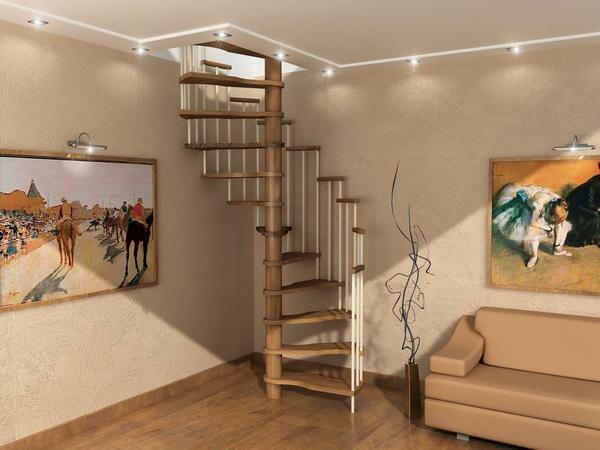 It is recommended to equip a circular ladder for increasing the safety level with handrails