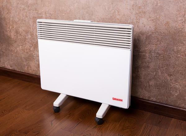 Convector is well suited for small rooms due to its small thickness