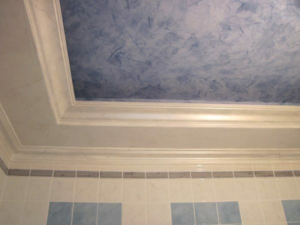 EXAMPLE finishing ceiling decorative plastering