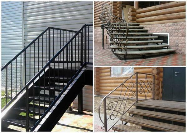 A metal staircase for the porch can be done with your own hands, if you are acquainted with the process of work and the advice of specialists