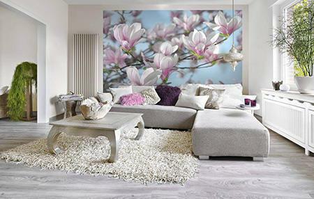 3D wallpapers positively affect the psychological state of a person, creating a favorable aura in the room