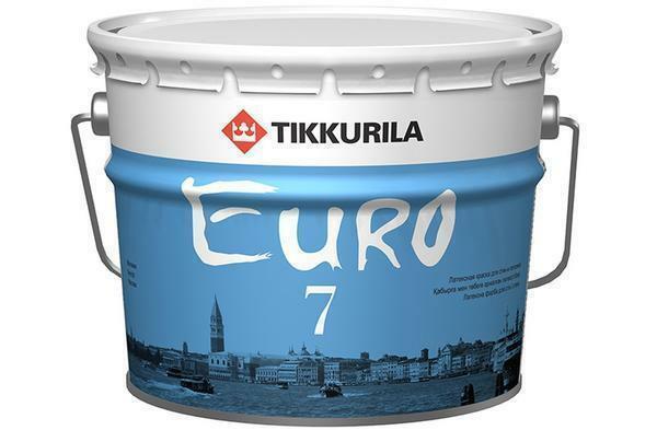 Pintura da empresa «Tikkurila» distingue-se pelo elevado desempenho, e muito utilizado com sucesso tanto para o exterior e para obras internas
