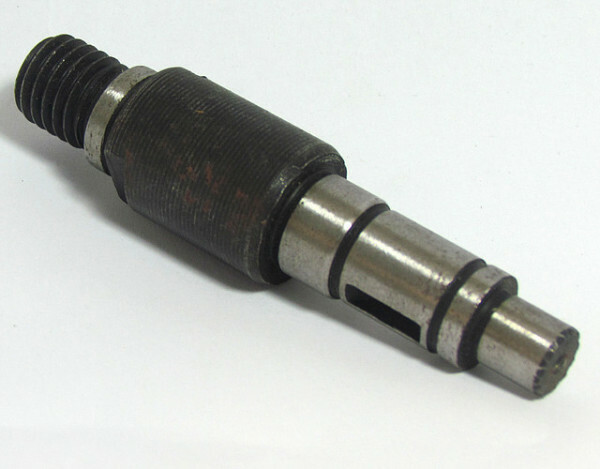 Shaft for angle grinders