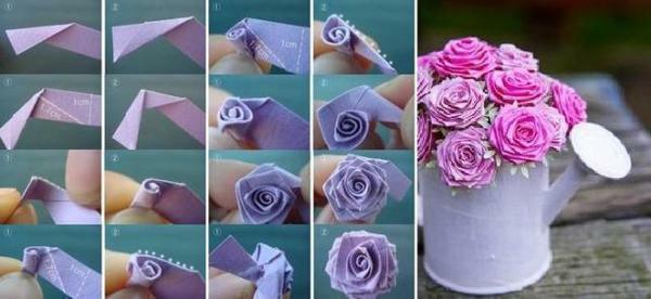 Topiary de cintas: con sus manos flores, Master Class con fotos paso a paso, cómo hacer un girasol, u