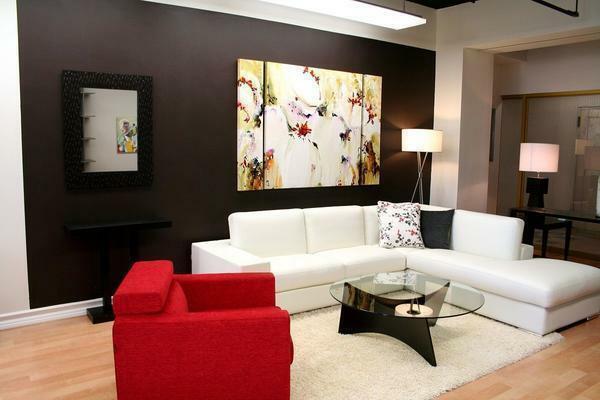Make the living room walls original, you can choose the right material for decoration