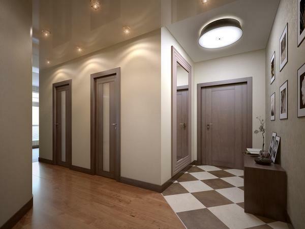 Laminate Hallway: menyelesaikan dinding di lorong, foto dapur, bagaimana memilih ubin lantai yang lebih baik daripada yang sempit, ulasan