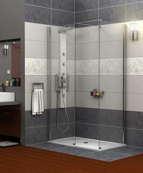 An open-type shower cubicle should be chosen based on one