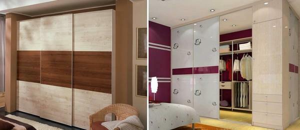 The choice of a wardrobe for a bedroom depends on both the design of the room and your personal preferences