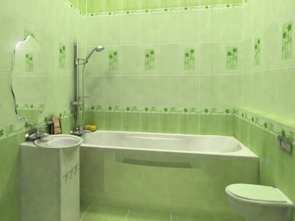 Kamar mandi fungsional dengan tanpa embel-embel