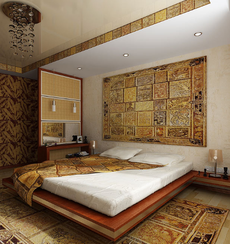 Čak i bez pomoći dizajner može izgraditi vrlo udoban i ugodan spavaću sobu