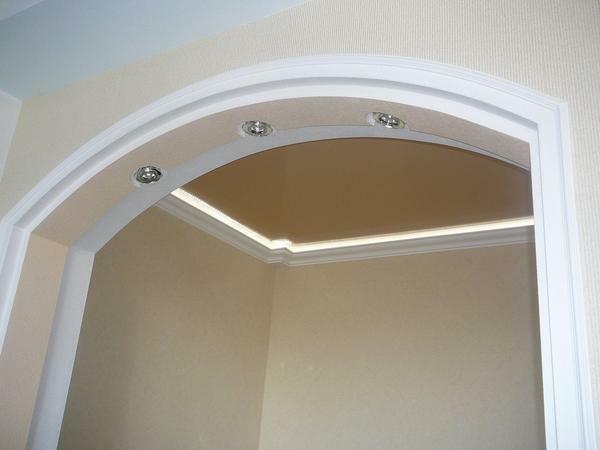 The interior arches are the simplest