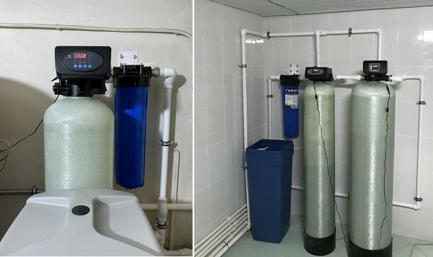 Sistem za čiščenje vode z ionsko izmenjavo