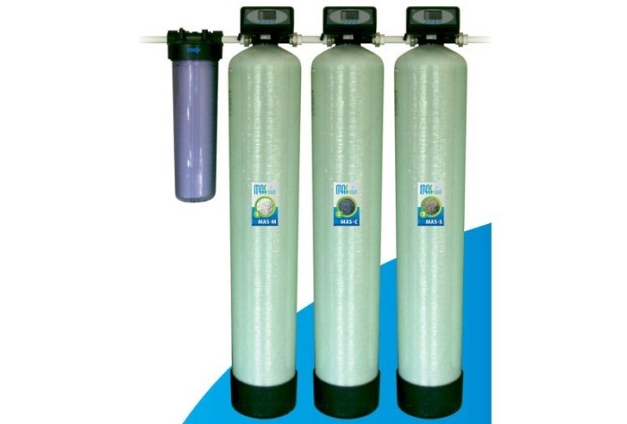 Filter večstopenjski prtljažnik vode