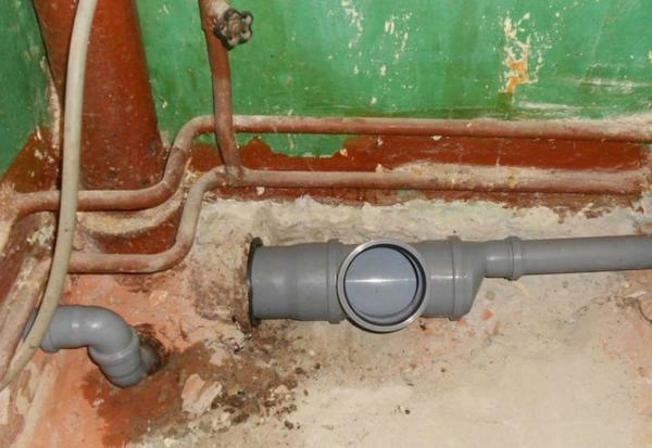 In a multi-storey house the installation of a pipe is mandatory