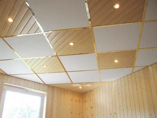 Kaset tavan - asılı tasarım mükemmel herhangi odası süslemeleri