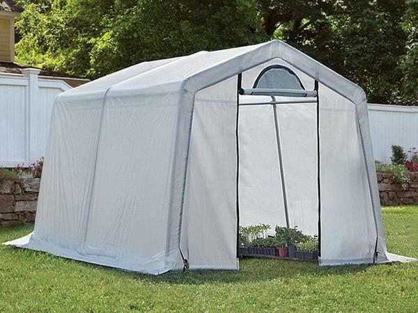 Tent greenhouse: reviews about shelterlogic, coverit, cover