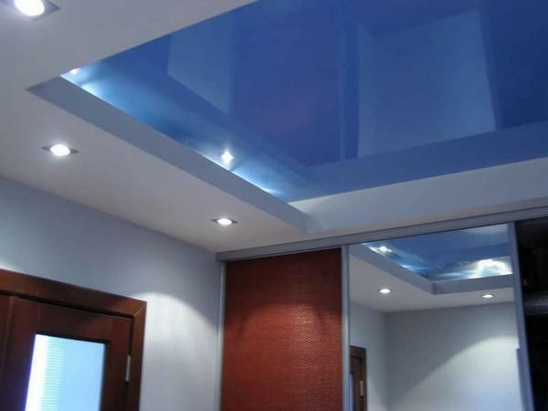 Two-level stretch ceiling - a modern and popular option for finishing the ceiling, which will give your room a new look