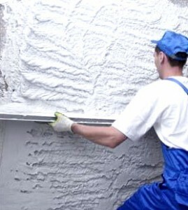 Leveling plaster walls