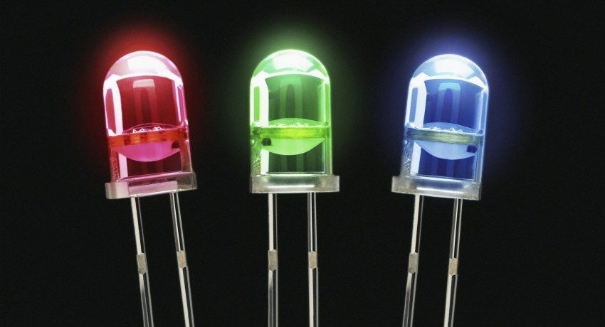 Characteristics of LED: consumption current, voltage, power and light output