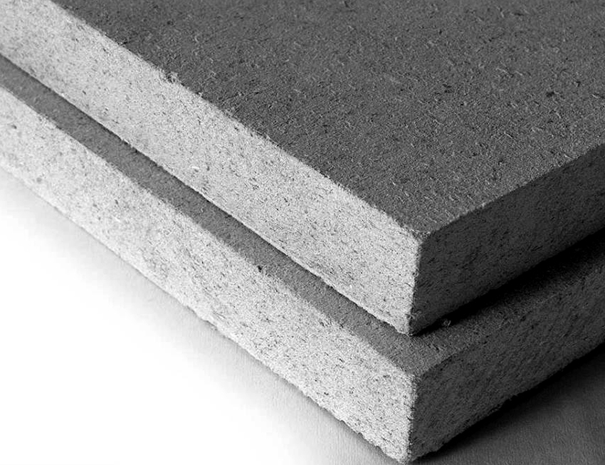 GVL -plater brukes ikke bare til gulv, men også til kledning av tak og vegger 