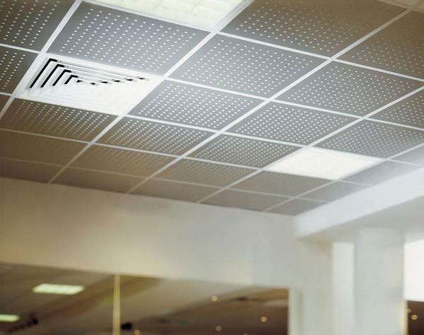 Before installing a plastic perforated ceiling, you need to clean the surface of the whitewash
