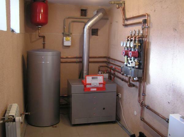 An excellent option for heating is a gas or electric boiler