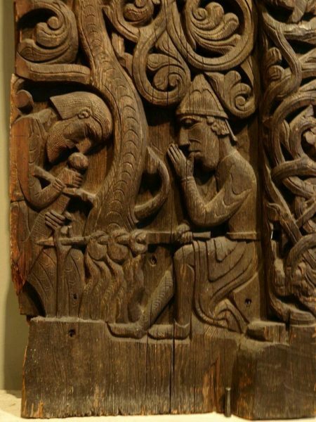 Skandinavijos drožyba lenta į sceną įvaizdį (ankstyvaisiais viduramžiais): technologija veikia beveik taip pat, kaip šiandien