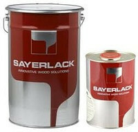 Special two-component primer-insulator Sayerlack for absorbent materials.